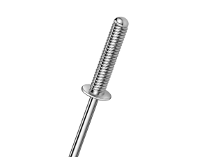 Gas/waterdichte popnagels Q-Seal Aluminium/aluminium platbolkop 3.2 X 6.0