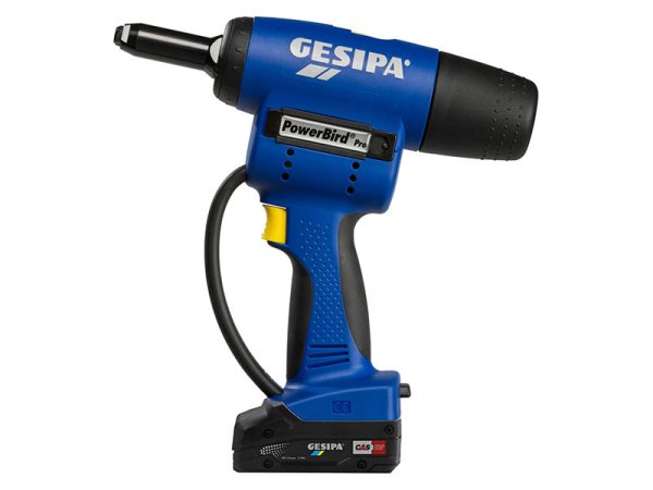 Gesipa Powerbird Pro Gold 4,8 - 6,4 mm. in L-Boxx koffer 1 Gesipa Powerbird Pro popnageltang